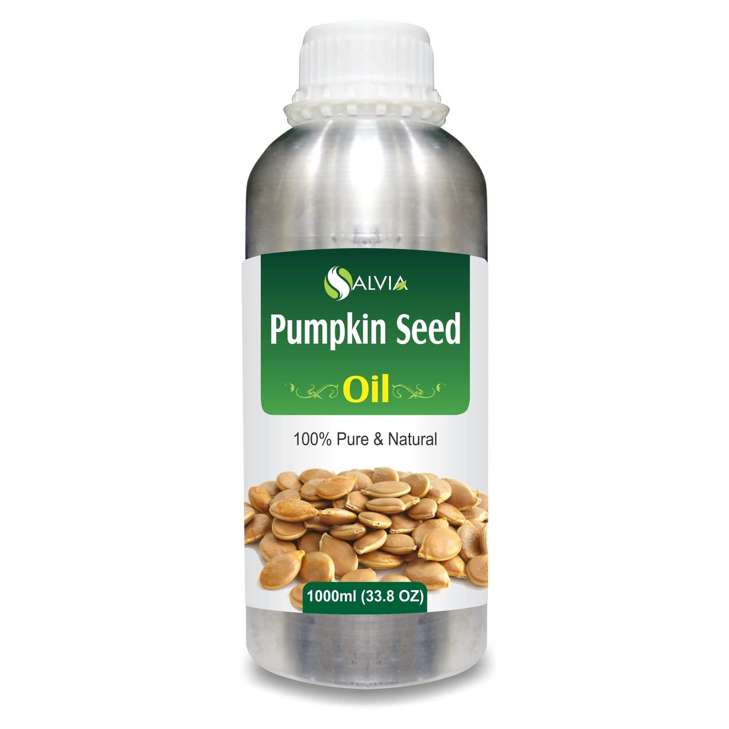 Salvia Natural Carrier Oils,Anti Ageing,Anti-ageing Oil 1000ml Pumpkin Seed Oil (Cucurbita maxima) 100% Natural Pure Carrier Oil Hair Growth, Reduces Acne, Retains Moisture, Fights Free Radical, Improves Skin Tone & More Salvia Natural Carrier Oils,Anti Ageing,Anti-ageing Oil 1000ml Pumpkin Seed Oil (Cucurbita maxima) 100% Natural Pure Carrier Oil Hair Growth, Reduces Acne, Retains Moisture, Fights Free Radical, Improves Skin Tone & More